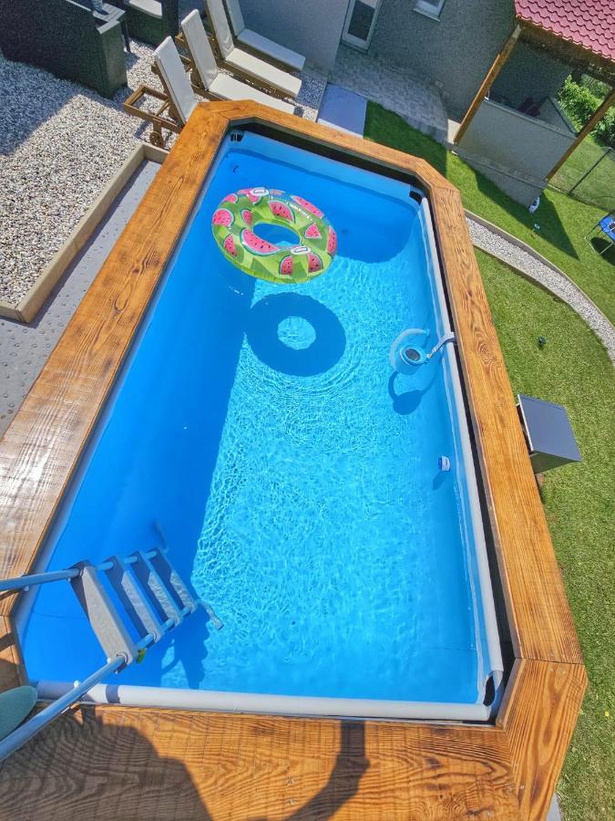 Apartman Goga With Pool And Jacuzzi Labin  Eksteriør billede