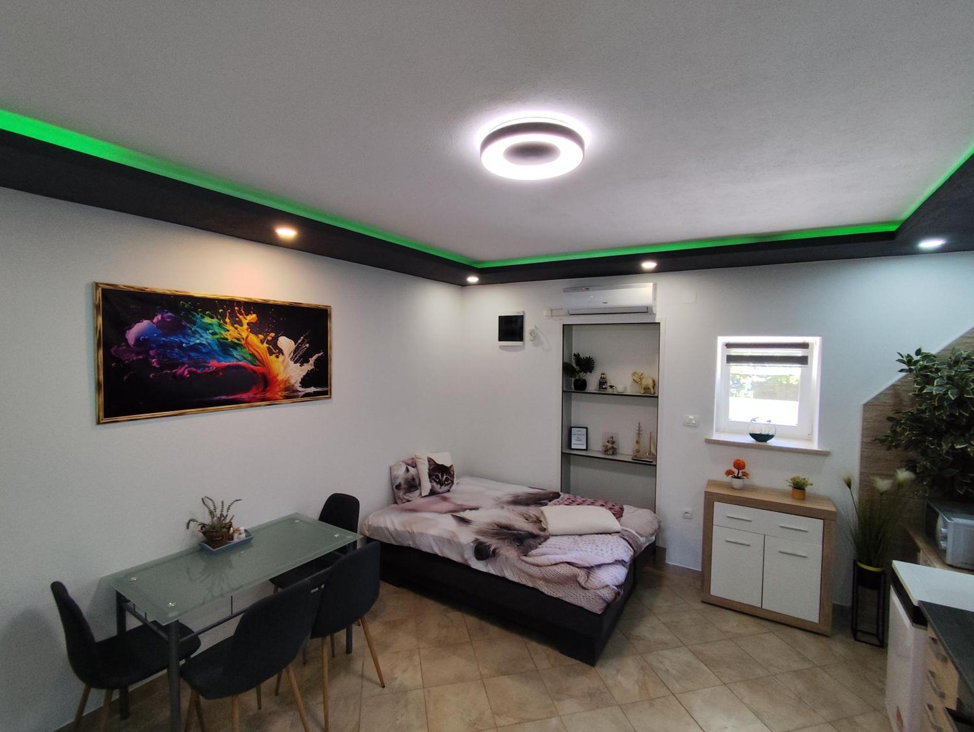 Apartman Goga With Pool And Jacuzzi Labin  Eksteriør billede